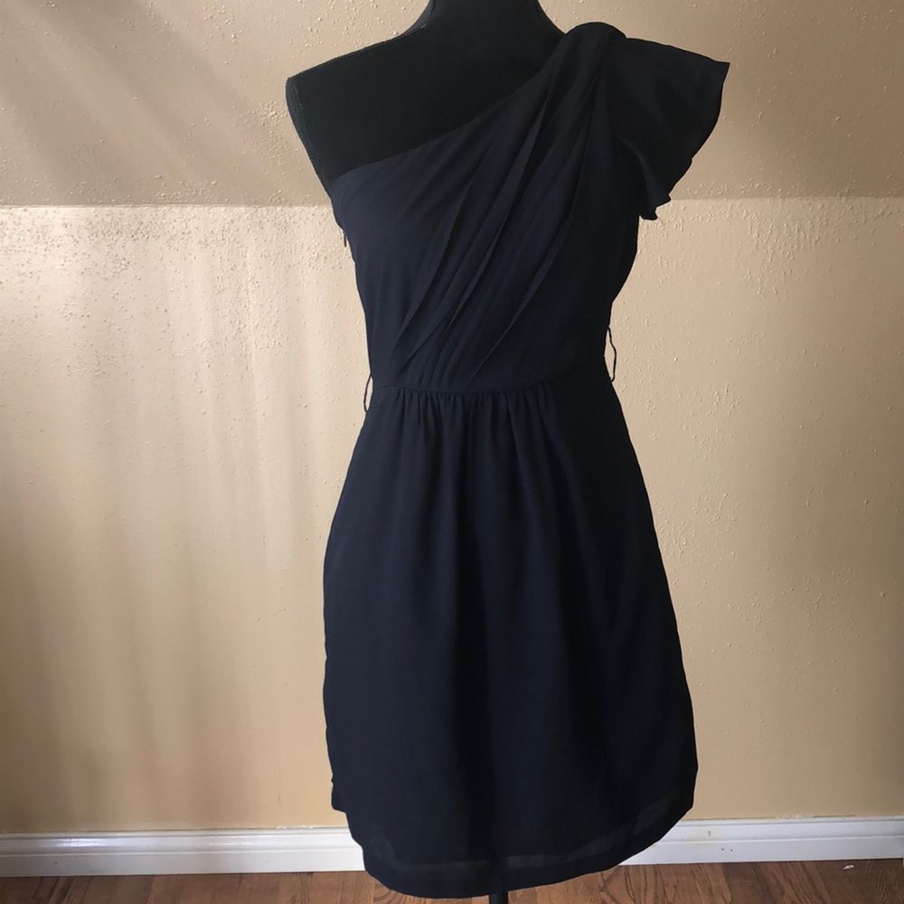 MM Couture by Miss Me One Shoulder Sheath Dress S